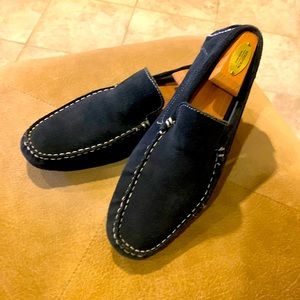 Calvin Klein loafer in Blue Suede